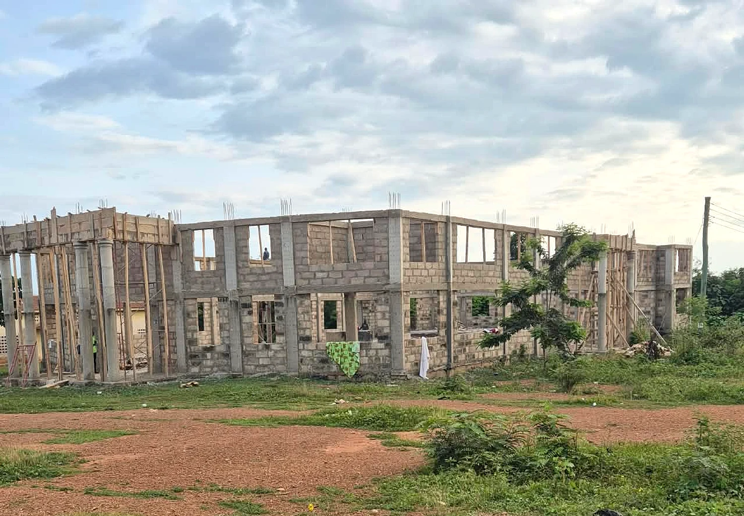 Catholic church projects across Ghana - Foundation detail 01
