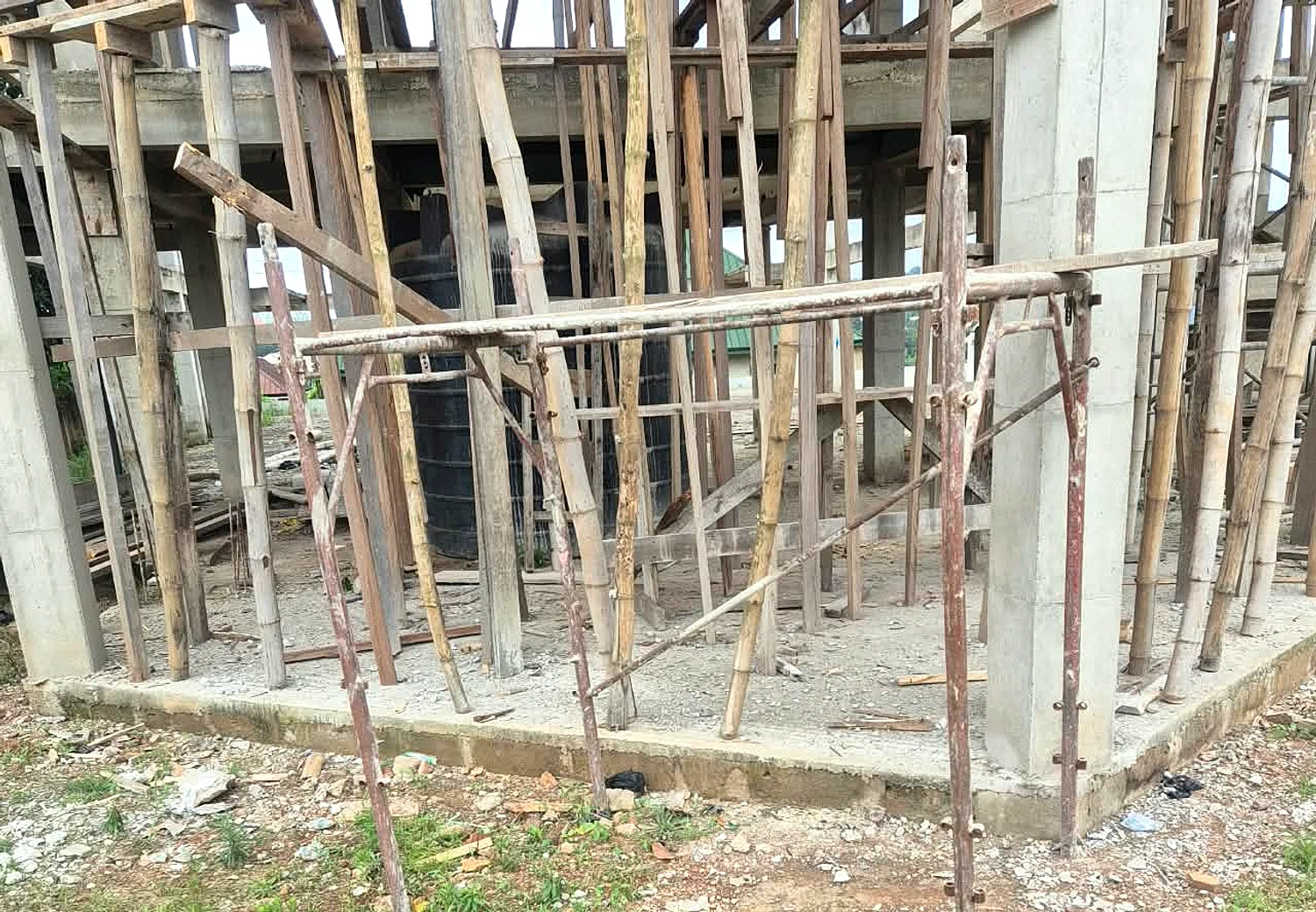 Catholic church projects across Ghana - Ground and concrete works 05