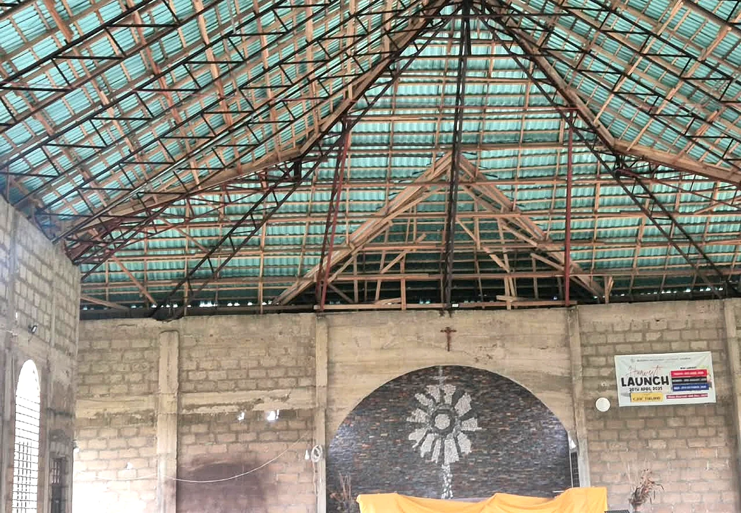Catholic church projects across Ghana - Structure progress 06