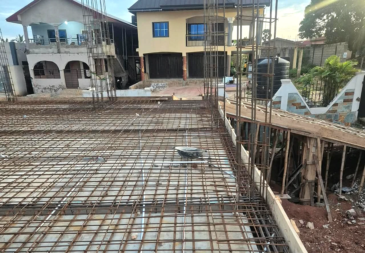 Catholic church projects across Ghana - Structure progress 07