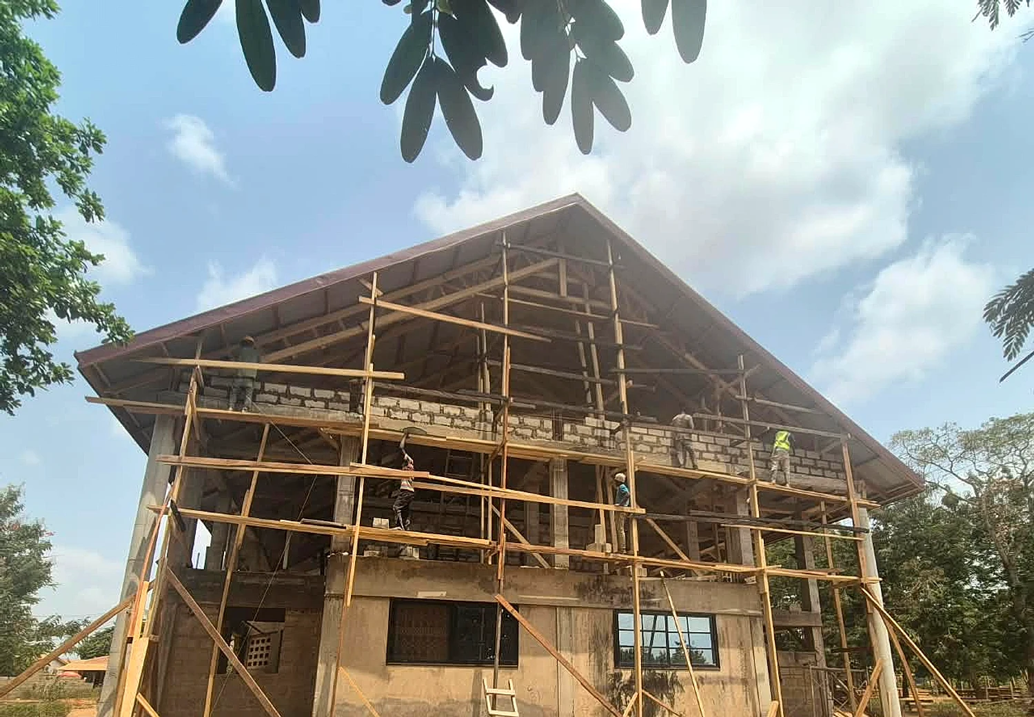Catholic church projects across Ghana - Finishing and completion view 13