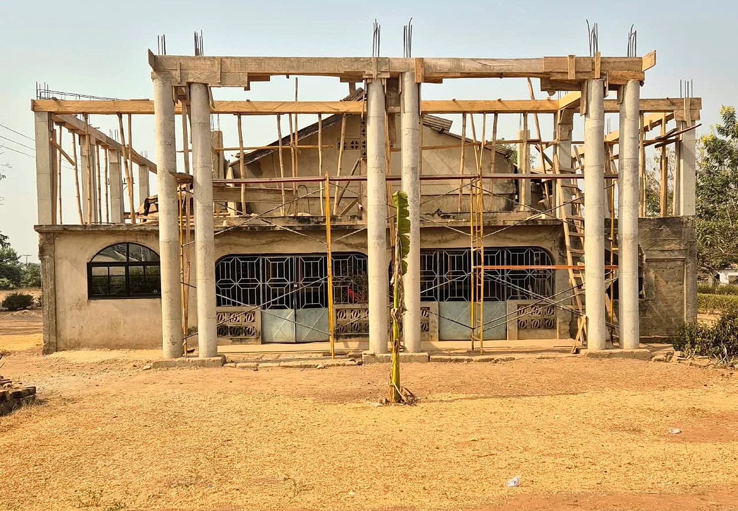 Catholic church projects across Ghana - Finishing and completion view 14