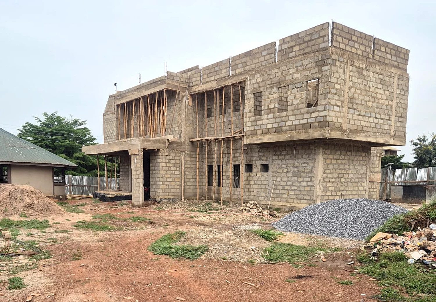 Credit Union - Structure progress 08