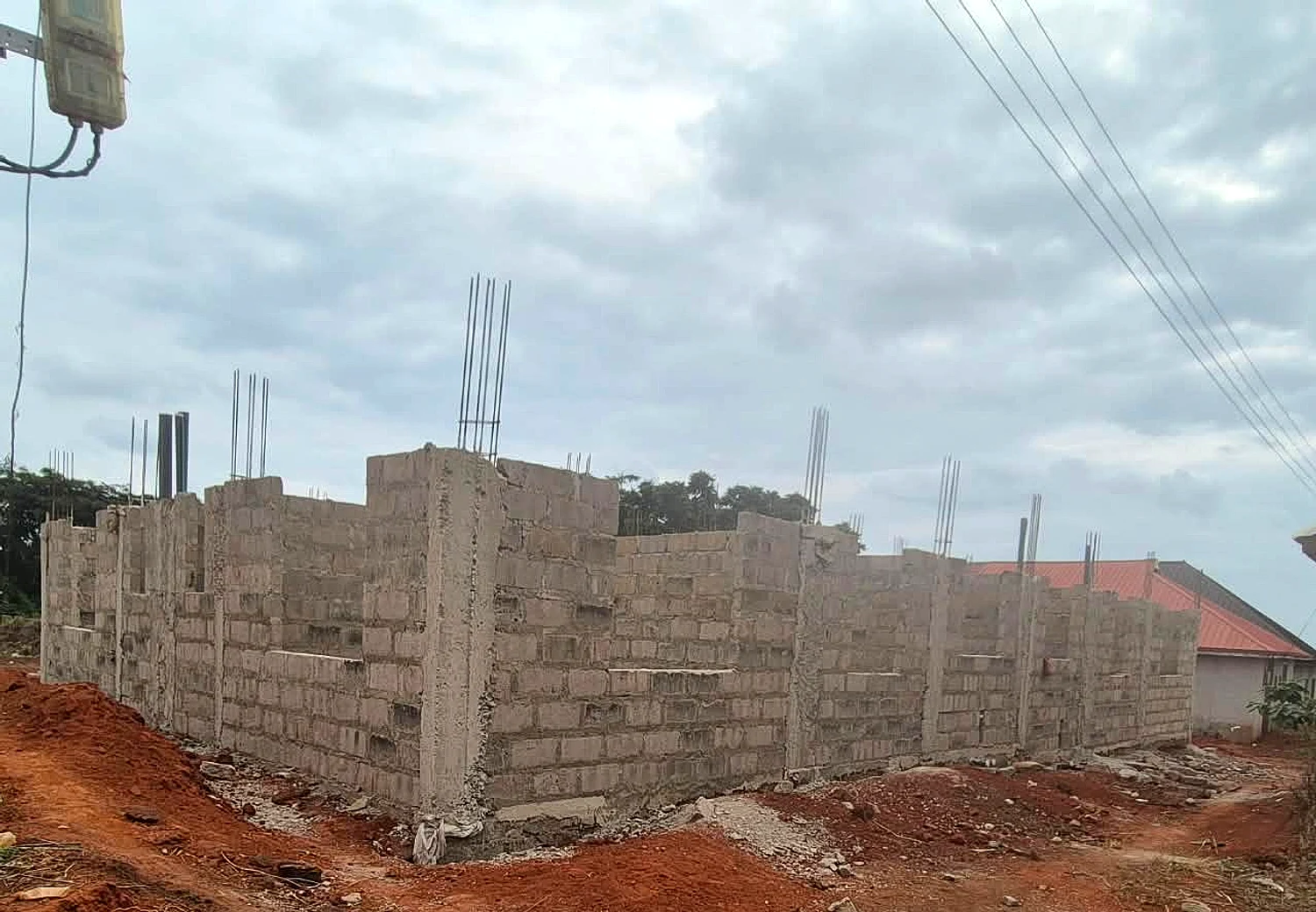 Construction of 3storey of 6units of 2bedroom apartments at James Town- Techiman - Ground and concrete works 02