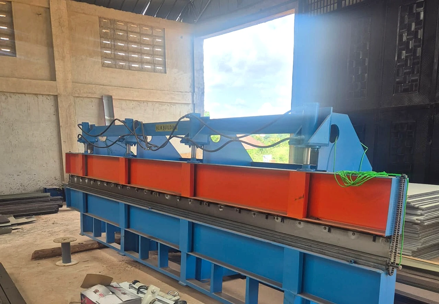 Klik group warehouse - Structure progress 08