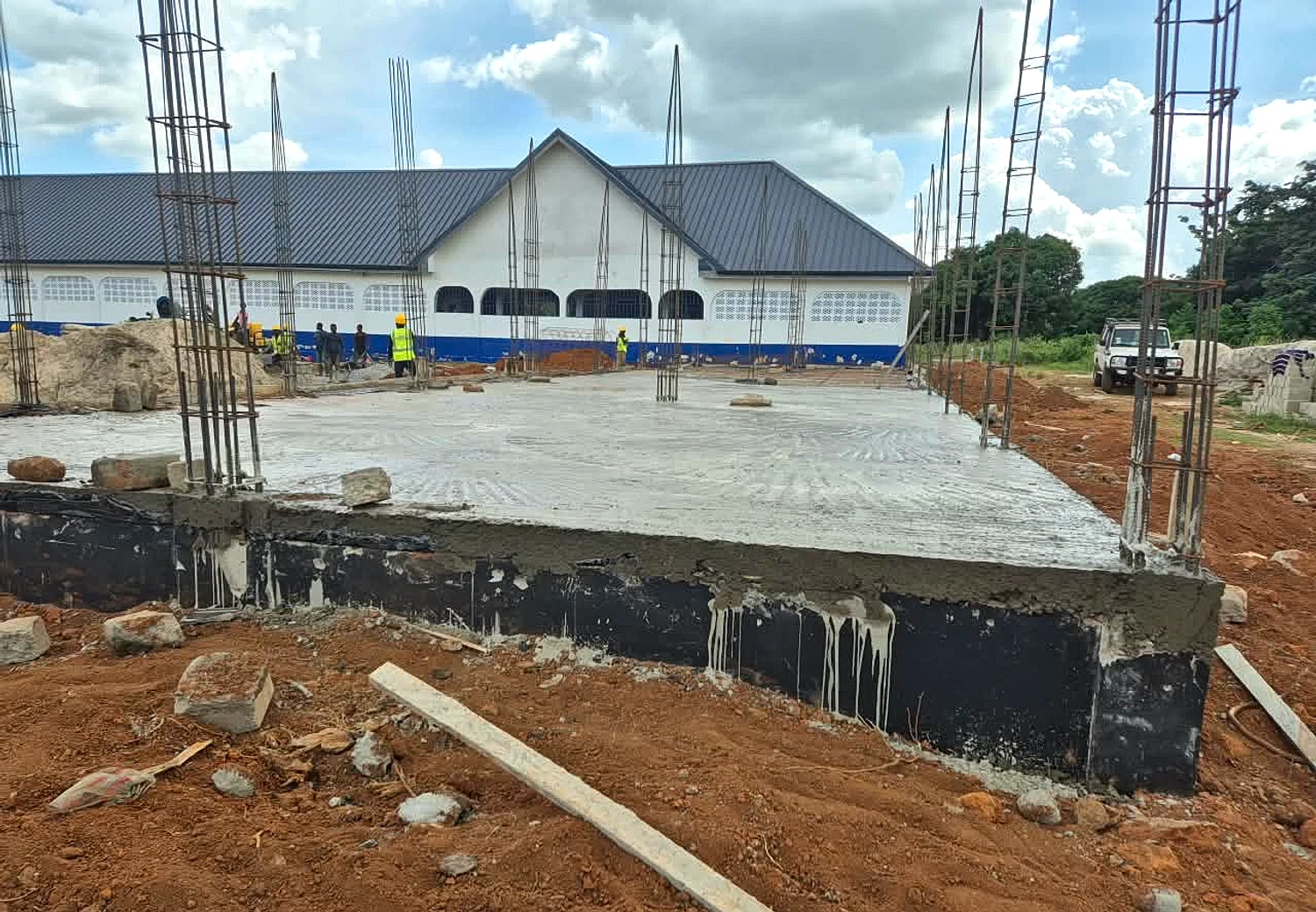 Foundation and ground works