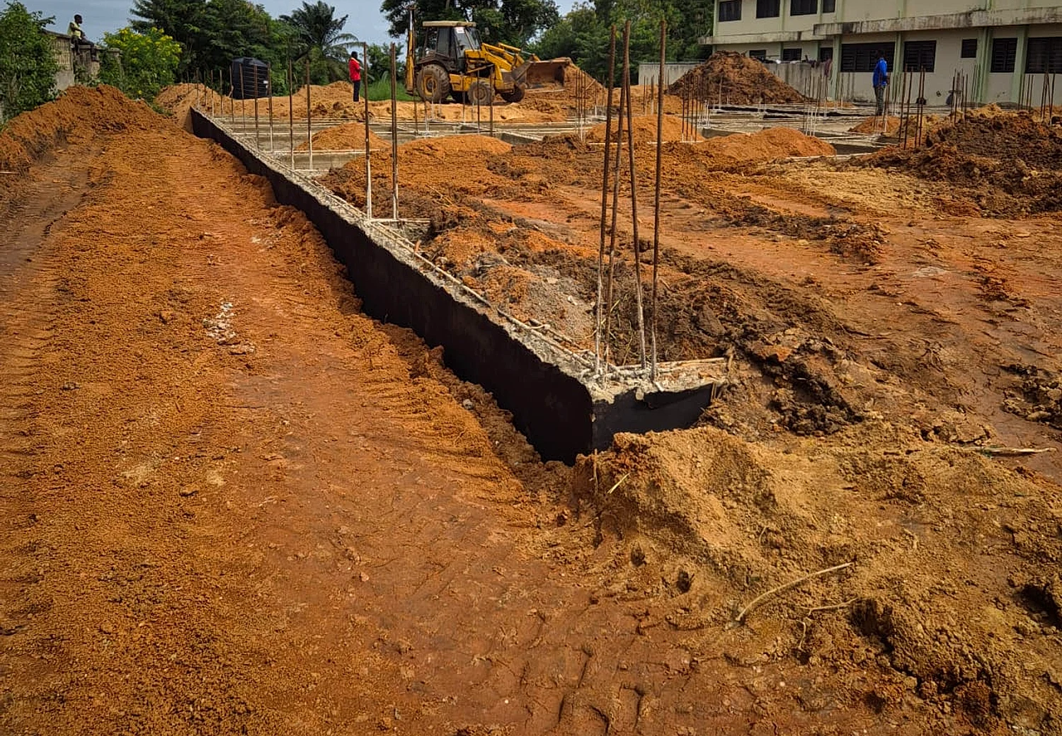Construction of Hospital for OLA Sisters at Cape coast - Structure progress 07