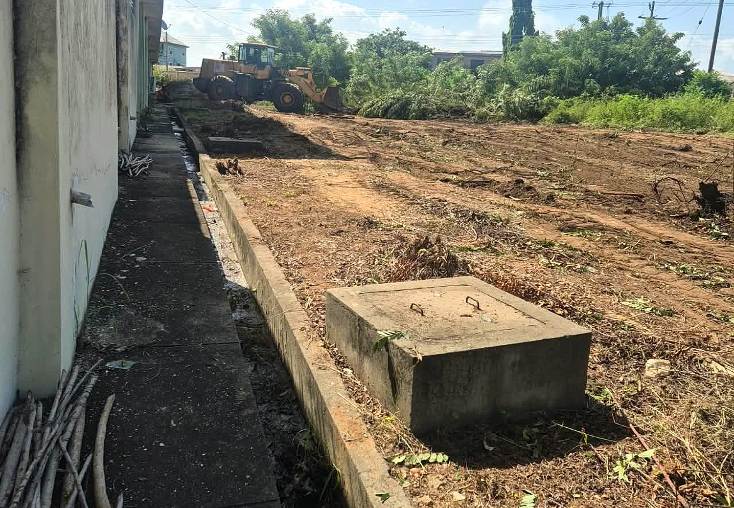 Construction of Hospital for OLA Sisters at Cape coast - Finishing and completion view 14