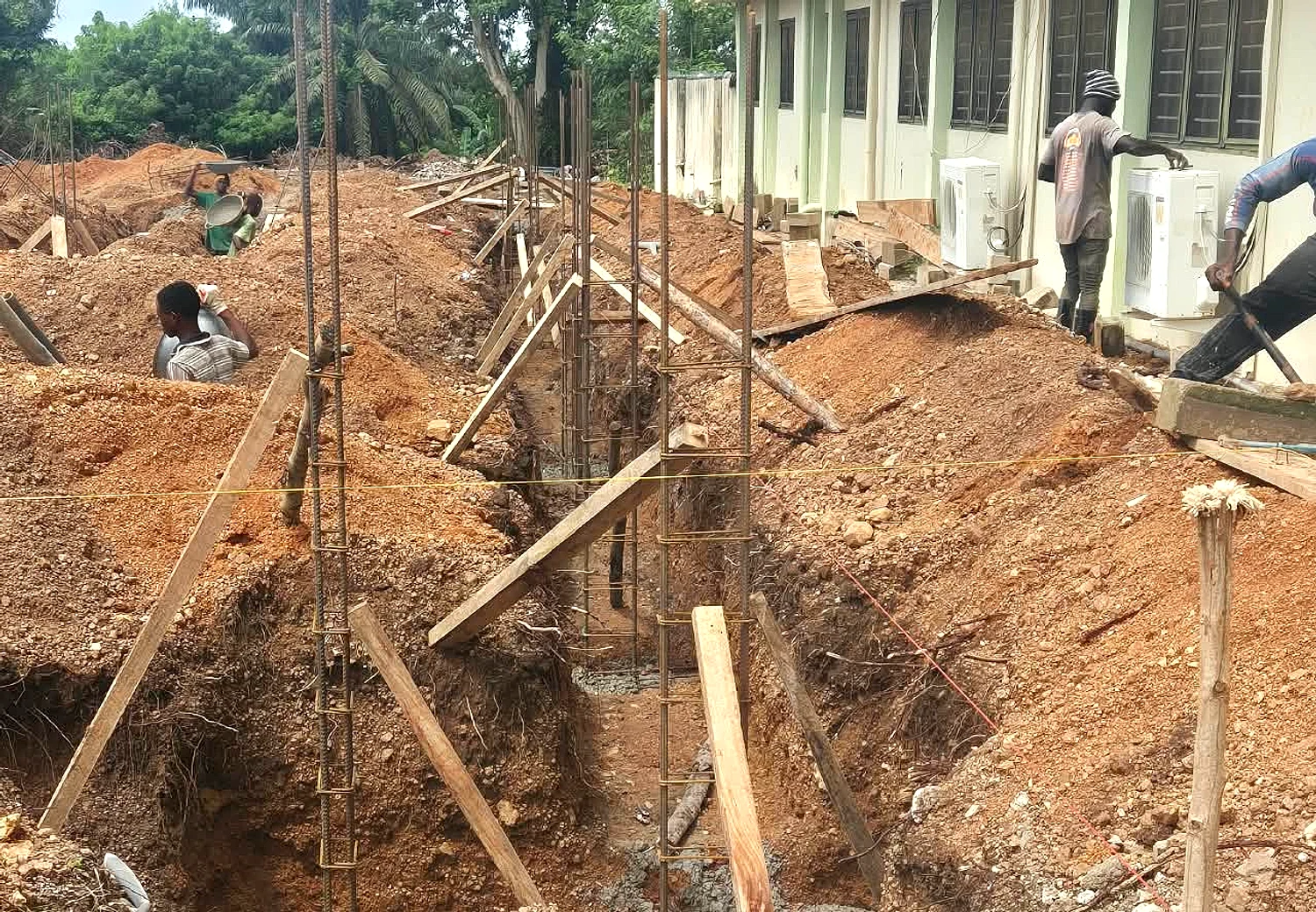 Construction of Hospital for OLA Sisters at Cape coast - Finishing and completion view 15