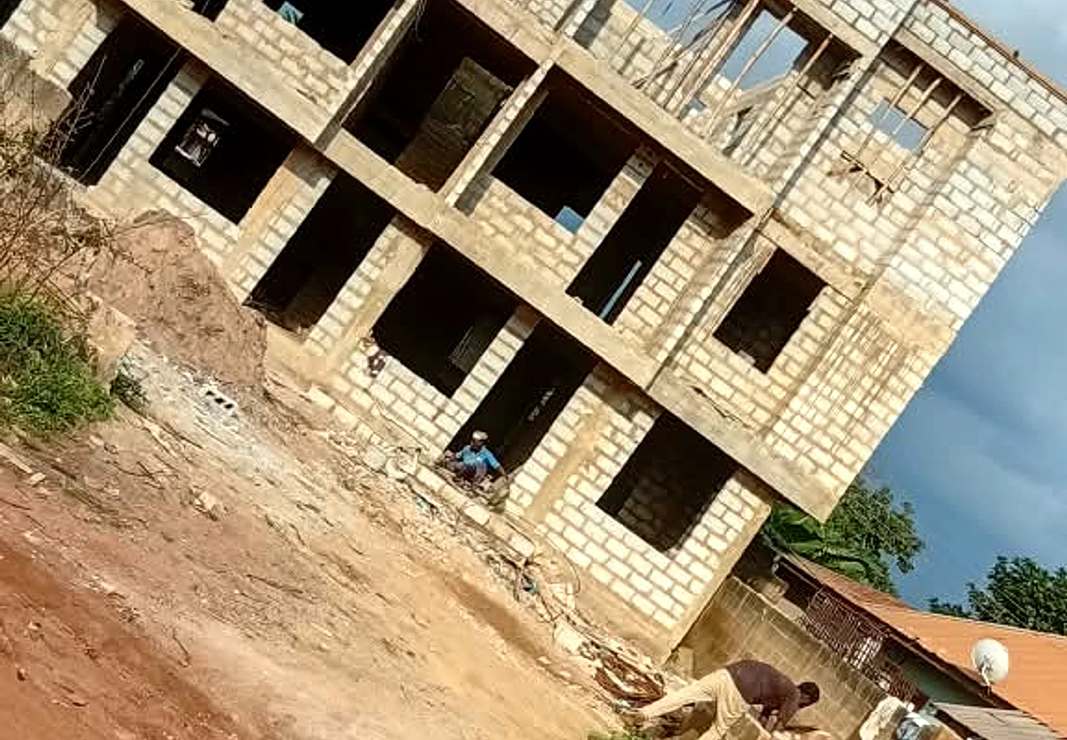 Construction of Six units of 2bedroom apartments at techiman Twimia road - Foundation detail 01