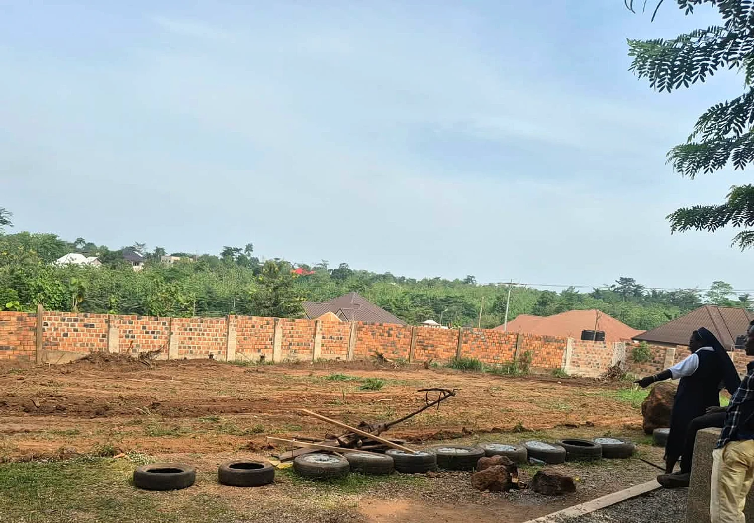SSPS Holy Trinity School at Sunyani For SSPS Catholic Sisters - Foundation detail 01