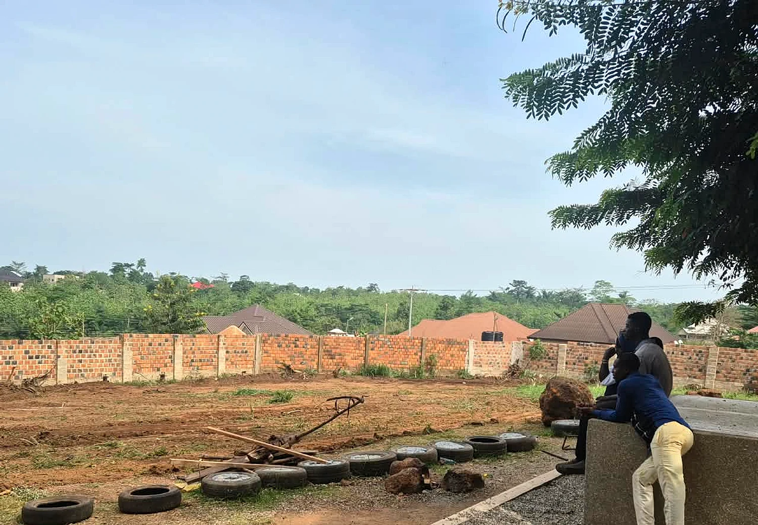 SSPS Holy Trinity School at Sunyani For SSPS Catholic Sisters - Foundation detail 02