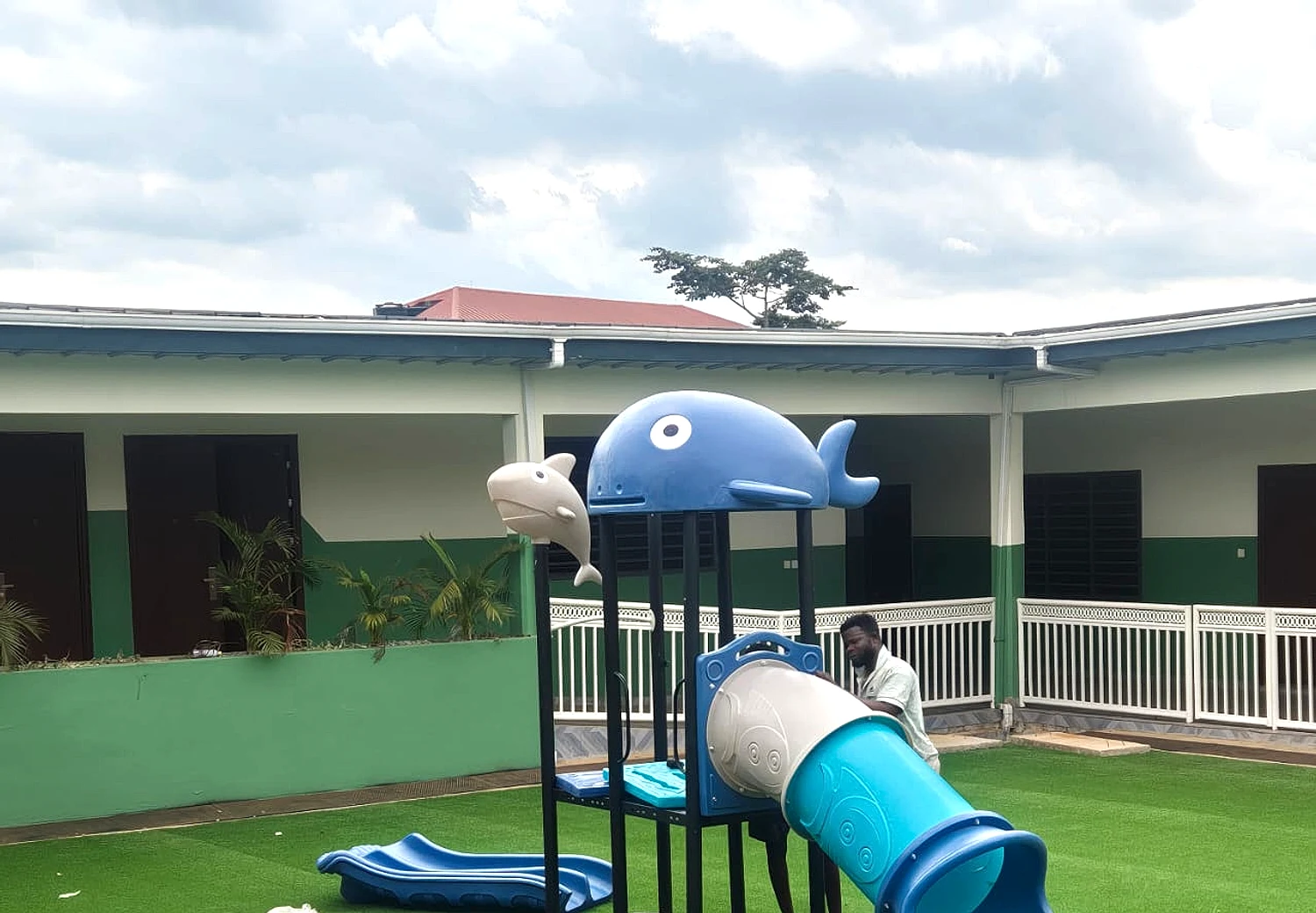 Construction of 9unit classroom blocks as creche for UENR BASIC SCHOOL at Sunyani