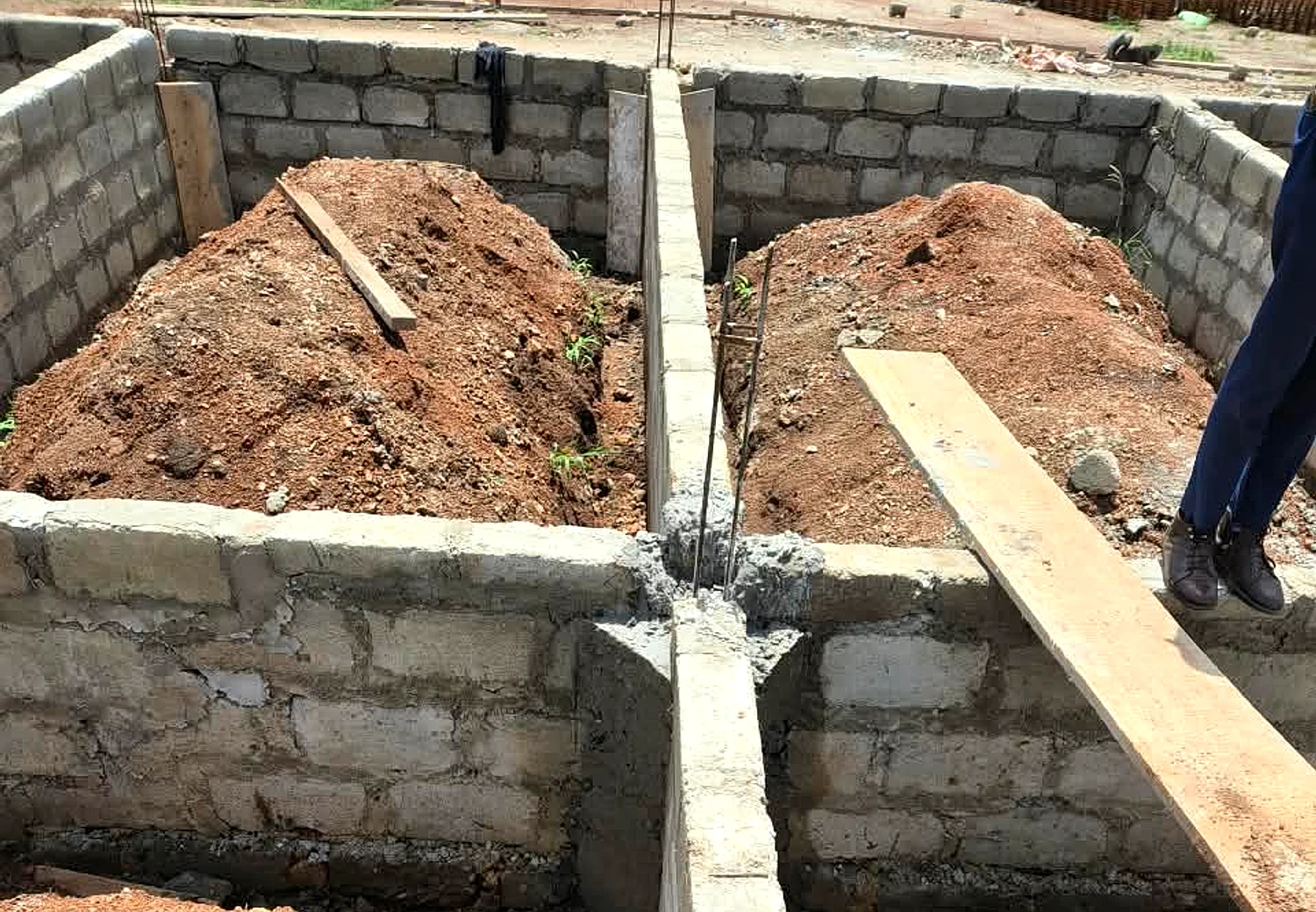 Construction of 9unit classroom blocks as creche for UENR BASIC SCHOOL at Sunyani - Finishing and completion view 14