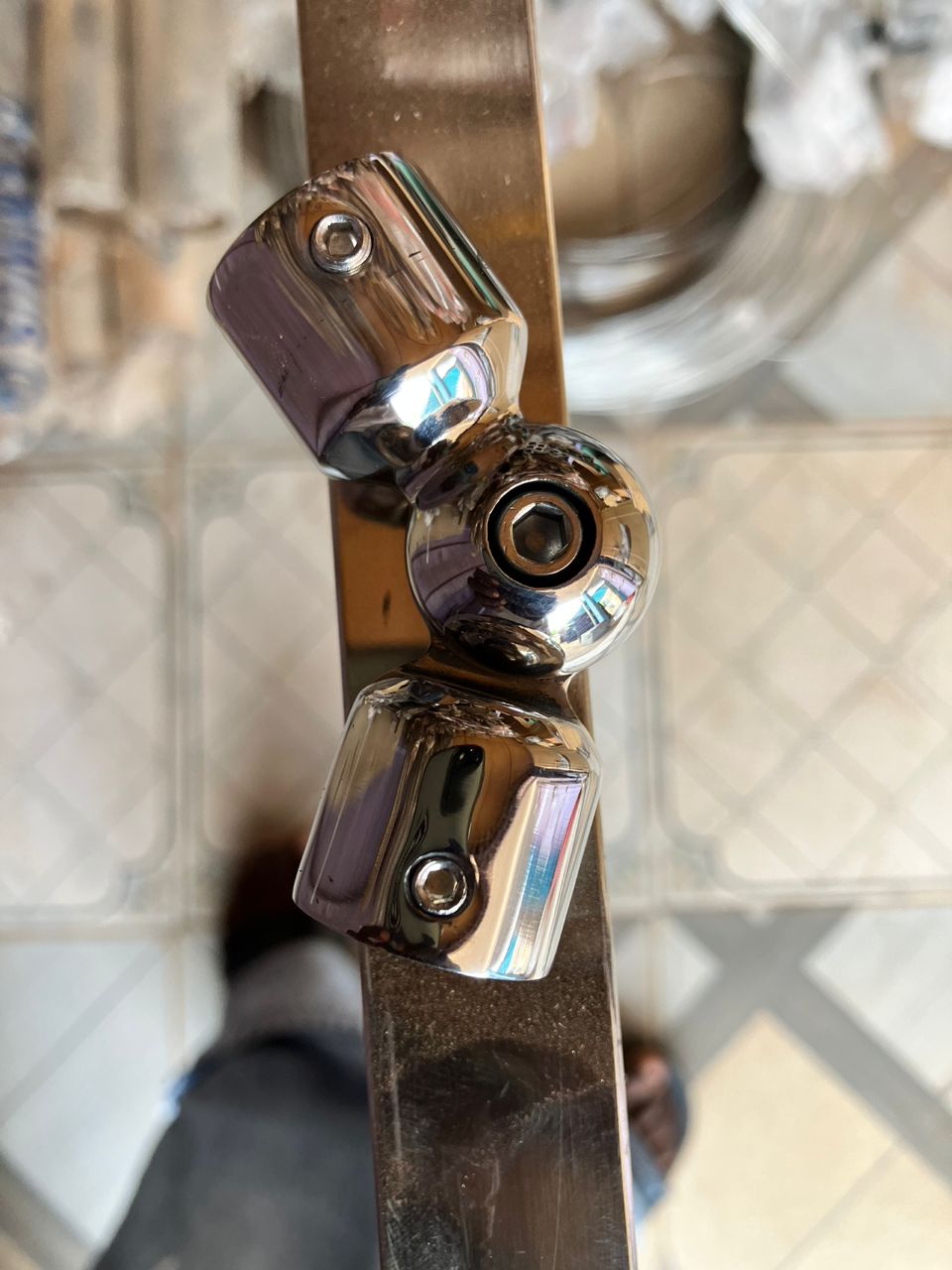 Stainless Steel Adjustable Glass Clamp