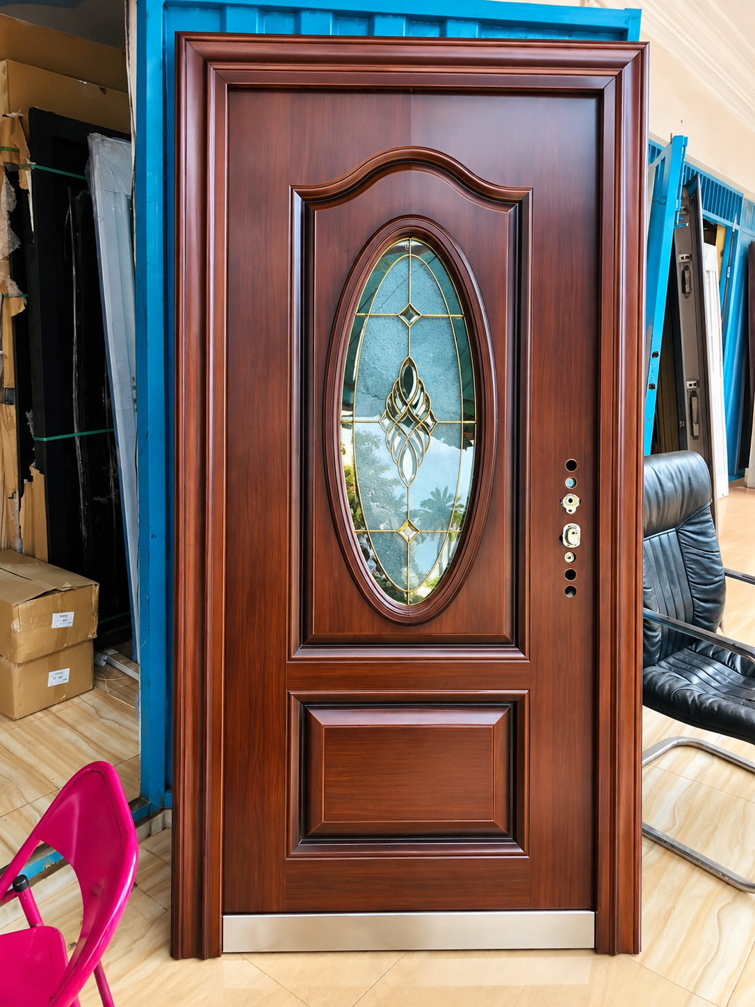 032 Egg Shape door