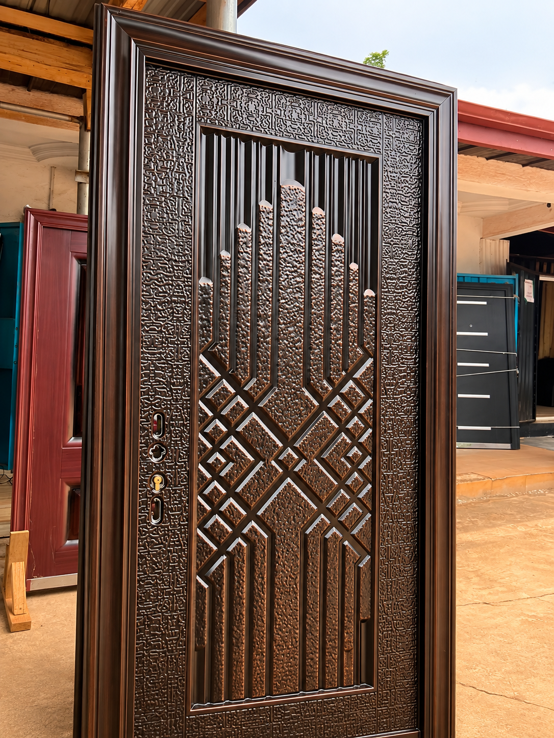 Decorative security door