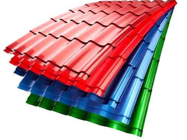 Coloured Step Tile Roofing Sheets